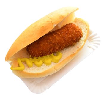 Broodje Garnalen kroket
