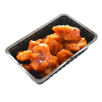 gebakken panga in saus