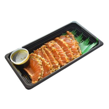 Bakje gegrilde zalm